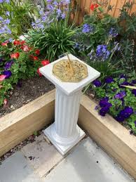 Sandstone Design Tall Sundial With