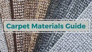 carpet materials guide
