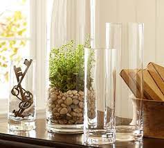 Aegean Clear Glass Vases Pottery Barn