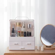 modern cosmetic makeup organizer