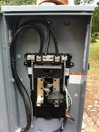 200 amp main panel wiring diagram. I Have A 200 Amp Panel Outside My House Which Is Supplied From The Meter About A 100 Yds Away This Panel Only Has A