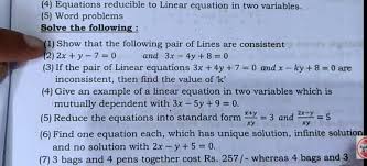 Equations Reducible To Linear Equation