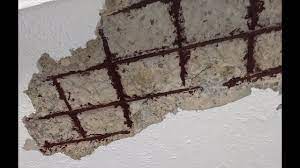 how to repair concrete ceiling tarnish