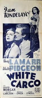 Following a devastating loss, nadine and lewis retreat to a small bahamian island where nadine's family has kept a house for many years. White Cargo Original Daybill Movie Poster Hedy Lamarr Walter Pidgeon Moviemem Original Movie Posters
