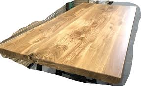 Live Edge Oak Farm House Plank Table Top