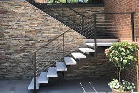 Exterior Floating Stair Ideas