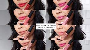 nyx soft matte lip cream review