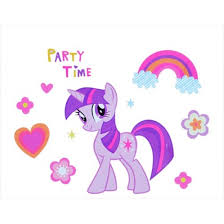 My Little Pony Party Time Large Wall