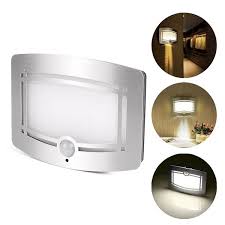 motion sensor activated led wall light