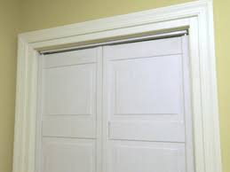 how to replace a closet door track