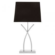 Keokee stainless steel table lamp brand: Converge Table Lamp Stainless Steel Silver Clanbay Cb9401