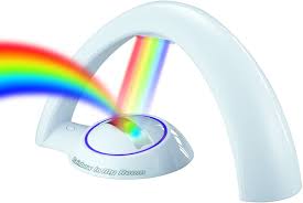 Amazon Com Uncle Milton Rainbow In My Room Rainbow Night Light Projector Stem Learning 05105 Toys Games