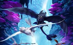 That is, until toothless was able to prove the alphas couldn't control him and that key moment reflected the shift where toothless proved he was strongerthan the alpha. Light Fury And Toothless The Hidden World Wallpapers Wallpaper Cave
