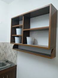 Pvc Wall Mounted Kitchen Rack Shelves