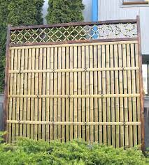 Garden Fence Panels Bamboo Garden Fences