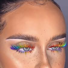 pastel pride eye makeup looks