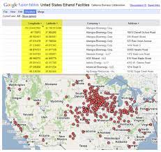 adding a fusion table to google maps