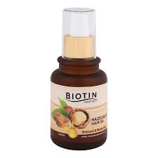 biotin hair set hazelnut hair oil