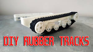 making rubber track type for rc tractor