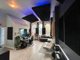 newly built recording studio in the
