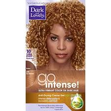 Softsheen Carson Dark And Lovely Go Intense Ultra Vibrant Color On Dark Hair Golden Blonde 10 Packaging May Vary