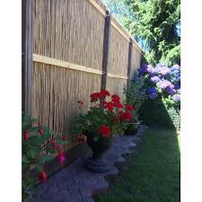 Natural Bamboo Reed Garden Fence