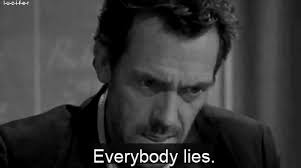 Image result for it's all a lie gif