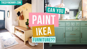 How To Paint Ikea Furniture So It
