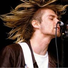 With short middle parted hair, guys will need a long hair naturally lends itself to a middle part. Is This Just A Weird Pic Or Did He Have The Sides Of His Head Shaved Nirvana