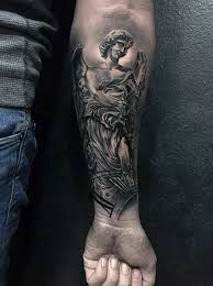 It is a part that is generally favored by men. Forearm Angel Tattoo Designs Novocom Top