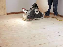 how to refinish floors while living in