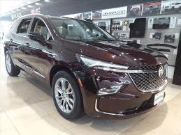 new 2023 red buick avenir awd enclave