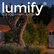 Lumify Usb Solar Fairy Lights White