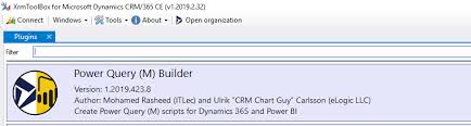 Using The Power Query M Builder For Xrmtoolbox To Generate