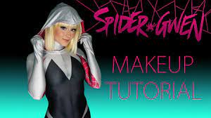 spider gwen makeup tutorial you