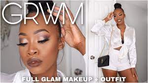 grwm full glam makeup tutorial