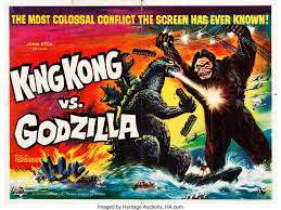 A new synopsis for godzilla vs kong, which was revealed via some new products from playmates toys provides a little more insight into what audiences can expect from. King Kong Vs Godzilla Universal International 1962 British Lot 86427 Heritage Auctions