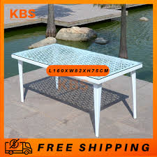 Kbs Bayview Tempered Glass Dining Table