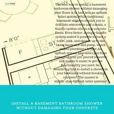 Install A Basement Bathroom Shower