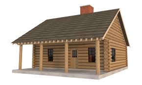 log cabin house plans diy