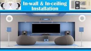 In Wall In Ceiling Speakers Installation