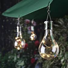 These light bulbs are fitted with a light sensor that automatically switches the light bulbs on when the sun goes down and switch off the light when the sun rises. Solar Rotatable Outdoor Garden Camping Hanging Led Light Lamp Bulb Waterproof Yl Landscape Walkway Lights Home Garden