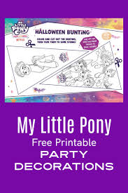 free mlp printable party decorations