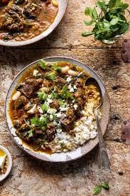 persian inspired herb and beef stew
