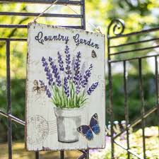 Country Garden Wall Art Sign Bridgend