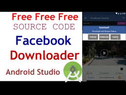 Click/tap on the video you want to save. Facebook Video Downloader Free Android Studeio Source Code Source Code Free Youtube