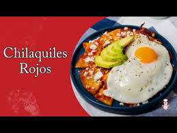 how to make breakfast chilaquiles rojos