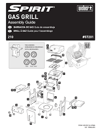 weber spirit e 210 lp embly guide