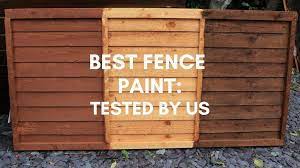 This Is The Best Fence Paint