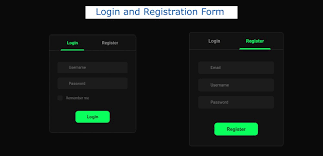 registration form using html css javascript
